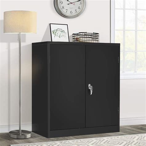 locking steel cabinet|lockable metal cabinet with shelves.